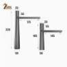 Bathroom Mixer Tap Deck Mount Vanity Tap Single Holder Single Hole Tap Bathroom New Design Black Washbasin Sink Taps High