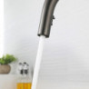 Modern Contemporary Kitchen Tap: Single Handle, Pull-Out Sprayer, Electroplated/Painted Finish, Standard Spout/High Arc Centerse