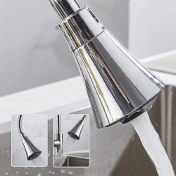 Universal Adjustable Kitchen Water Tap: 360° Rotating, Water-Saving Shower Nozzle Adapter with Pressure Control