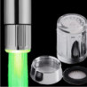 Deck Mounted LED Kitchen Tap: A-Grade ABS Plastic, Color-Changing Light, Glow Shower Head Aerator