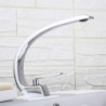 Bathroom Tap Rose Gold White Bathroom Basin Tap Cold Hot Water Mixer Sink Tap Deck Mounted Black Tap