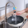 Household Bathroom Kitchen Tap Water Filter: Six-Layer Adjustable Tap Filter Water Purifier, Splash-Proof Water Tap Shower