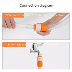 Tap Joint Hose To Hard Pipes Adapter: 5Pcs Tap Connector Multipurpose Garden Tap Hose Connector