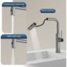 Kitchen Sink Tap Waterfall Intelligent Digital Display Third Mock Examination Water Outlet Multifunctional Copper Tap