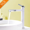 Bathroom Taps High Basin Mixer Sink Tall Tap Gourmet Washbasin Taps Water Tap Hot Cold Rotating Tapware Crane Brass