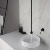 Water Drop Hang Ceiling Tap Bathroom Basin Bathtub Tap Solid Brass Wall Mounted Hot Cold Water Sink Mixer Tub Hardware