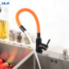 kitchen Tap colorful hose black Tap kitchen mixer tap hot cold water sink Tap for kitchen