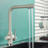 Black Grey Waterfilter Tap Kitchen Taps Mixer Drinking Water Filter Kitchen Tap Sink Tap Hot Cold Water Tap For Kitchen