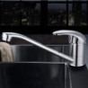 Tap Kitchen Tap Single Handle Sink Swivel Tap Washbasin Water Nozzles Zinc Alloy Accessories Hot Cold Water