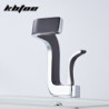 Modern Luxury Basin Tap Bathroom Waterfall Single Handle Taps Brass Creative Design Washbasin Hot Cold Water Sink Mixer Tap