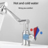 Tap 1080 Degree Kitchen Sink Tap Stainless Steel Bathroom Sink Swivel Tap Hot Cold Water Mixer Tapware