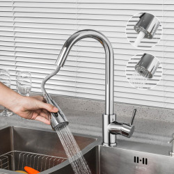 Pull Out Kitchen Taps Sink Tap Brass Mixer Tap 360 Degree Water Mixer Tap kitchen water Tap home improvement