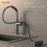 Gourmet Tap Kitchen Waterfall Pull Out Kitchen Sink Water Taps Rotation Tap Kitchen Novel Kitchen Accessorie