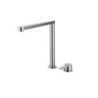 304 Stainless Steel Sink Tap Hidden Lifting Folding Kitchen Tap Hot and Cold Mixed Water Separate Sink Tap Dual Holes