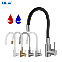 Stainless Steel Kitchen Tap Kitchen Sink Tap Hot Cold Water Sink Mixer Tap Colorful Hose Tap Kitchen Tap