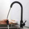 Kitchen Tap Pull Out Sense Taps 304 Stainless Steel Gold Black Sink Touch Water Tap Single Handle Mixer Rotation Shower