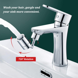 720° Universal Rotate Splash Filter for Tap Spray Head Anti Splash Filter Kitchen Tap Water Saving Nozzle Sprayer