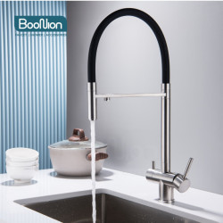 Boonion SUS304 Stainless steel kitchen Tap Hot and cold Tap Clean water Direct drinking Tap Pull Food kitchen Tap