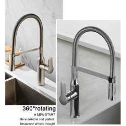 Kitchen Mixer Tap Kitchen Taps Hot And Cold Water Chrome Basin Sink Square Cozinha Taps Mixers Kitchen Mixer Tap