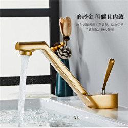 Bathroom Tap Deck Mounted Basin Tap Taps Kitchen Tap Hot Cold Mixer Crane Water Spout Kitchen