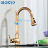 Antique Kitchen Tap Hot & cold Sink Mixer Tap 360 Degree Rotation Stream Spray 3 Way Kitchen Crane Stretchable Mixer Tap