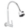 G1/2inch Household Kitchen Single Cold Type Water 360°Rotatable Wall Mount Tap Tap