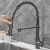 Removable Black Gourmet Kitchen Taps Kitchen Removable For Kitchen Sink Mixer Tap For Sink 360 Degree Rotation