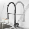 Removable Black Gourmet Kitchen Taps Kitchen Removable For Kitchen Sink Mixer Tap For Sink 360 Degree Rotation