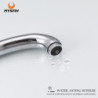 Kitchen Sink Water Tap Curved Spout Mixer Tap Deck Mounted Hot and Cold Single Handle Taps Kitchen Tap