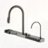 NEW Kitchen Sink Waterfall Tap for Kitchens Technology Integrated Large Single Slot Digital Display 304 Stainless Steel