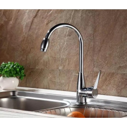 Chrome Plated Hot/Cold Mixer Water Tap Basin Kitchen Bathroom Wash Basin Tap