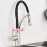 Kitchen Tap Swivel Pull Down Black Hose Kitchen Sink Tap Sink Tap Mounted Deck Bathroom Hot And Cold Water Mixer Crane