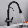 Kitchen Taps para cozinha de afundar Crane For Kitchen Water Filter Tap Three Ways Sink Mixer Kitchen Tap WF-0195