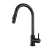 Kitchen Tap Pull Out Brushed Sensor Stainless Steel Black Smart Induction Mixed Tap Touch Control Sink Tap