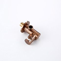 Shower Set Bath Brushed Rose Gold Rainfall Bathroom Tap Brass Diverter Mixer Tap Hand Held 8-12\