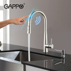 Stainless Steel Touch Control Kitchen Taps Smart Sensor Kitchen Mixer Touch Tap Kitchen Pull Out Sink Tap Tap