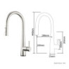 Stainless Steel Touch Control Kitchen Taps Smart Sensor Kitchen Mixer Touch Tap Kitchen Pull Out Sink Tap Tap