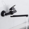 Kitchen Tap Mixers Wall Mounted Single Handle Mixer Tap Sink Tap Rotation Hot Cold Water Mixer Mop Pool Tap Basin Tap