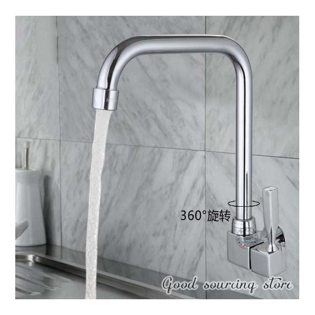 High quality single cold water wall mounted square kitchen tap Tap