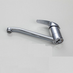 Kitchen Sink Swivel Spout Tap Basin Mixer Tap for two sinks