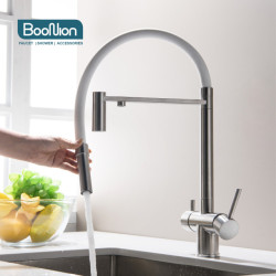 Boonion SUS304 Stainless steel kitchen Tap Hot and cold Tap Clean water Direct drinking Tap Pull Food kitchen Tap