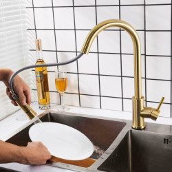 Smart Touch Kitchen Taps Crane for Sensor Kitchen Water Tap Sink Mixer Rotate Touch Tap Sensor Water Mixer Hot & cold Water