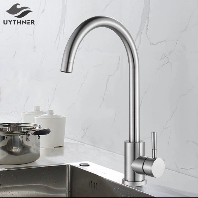 Black/Brushed Nickle Kitchen Tap Hot And Cold Water Mixer Tap For Kitchen Mixer Crane Water Tap Water tap