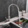 Black/Brushed Nickle Kitchen Tap Hot And Cold Water Mixer Tap For Kitchen Mixer Crane Water Tap Water tap