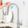 Pull Out Kitchen Taps Smart Touch For Sensor Kitchen Water Tap Sink Mixer 360 Rotate Touch Control Sink Tap Water Mixer Taps