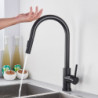 Brushed Gold Touch Sensor Kitchen Taps Sensitive Smart Touch Control Tap Mixer Tap Touch Sensor Smart Kitchen Taps