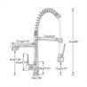 Popular Kitchen Spring Sink Tap Rose Gold Color New Matching Hot Cold Bath Mixer Tap Modern Free Rotation Pull Down Spout